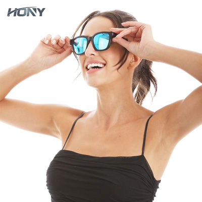 نظارات بلوتوث الذكية ذكري المظهر IOS Connect Voice Call UV Protection Glasses