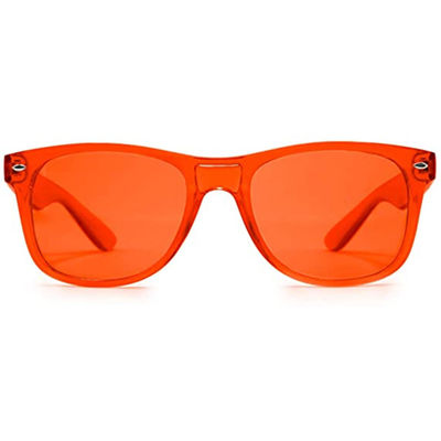 نظارات شمسية عصرية للرجال والنساء كبيرة الحجم نظارات علاج بظلال عتيقة بعدسات ملونة